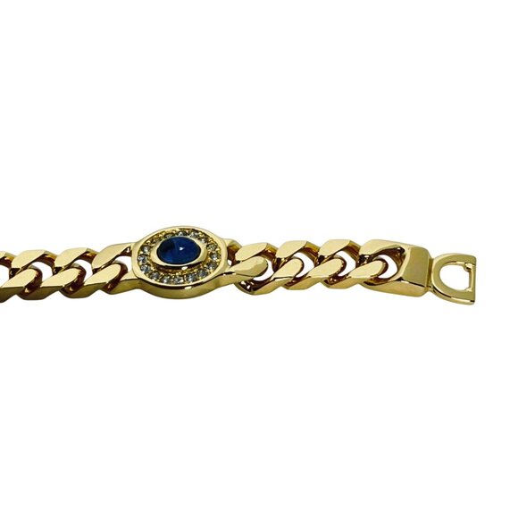 Christian Dior Colored Stone Rhinestone Bracelet (5948) - Picture 6 of 9
